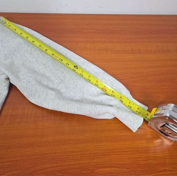 Abercrombie & Fitch soft AF Drama Wedge Henley Sweatshirt Top Large Cozy EUC - Picture 10 of 12